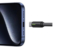 USAMS USB-C/USB-C 1m 60W czarny/black - 1471723 - zdjęcie 2